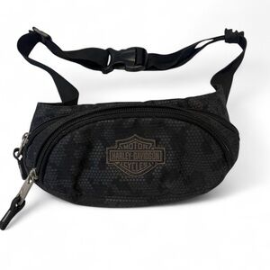 Harley-Davidson Camouflage Black Belt Bag